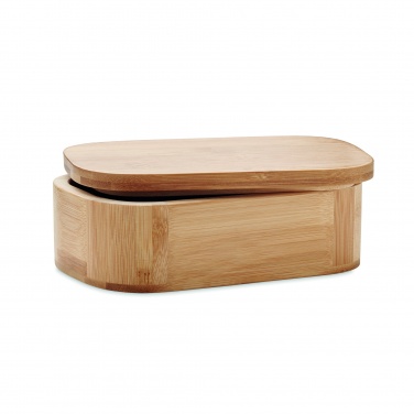 Logo trade promotional gift photo of: Bamboo lunch box 650ml LADEN