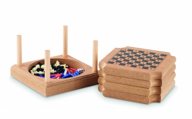 Logotrade advertising product image of: 4-piece coaster game set
