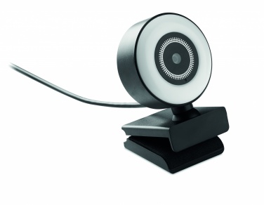 Logo trade promotional gift photo of: 1080P HD webcam and ring light
