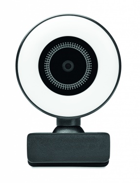 Logo trade promotional items picture of: 1080P HD webcam and ring light