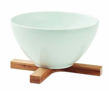 Logotrade promotional gift picture of: Bamboo foldable pot stand