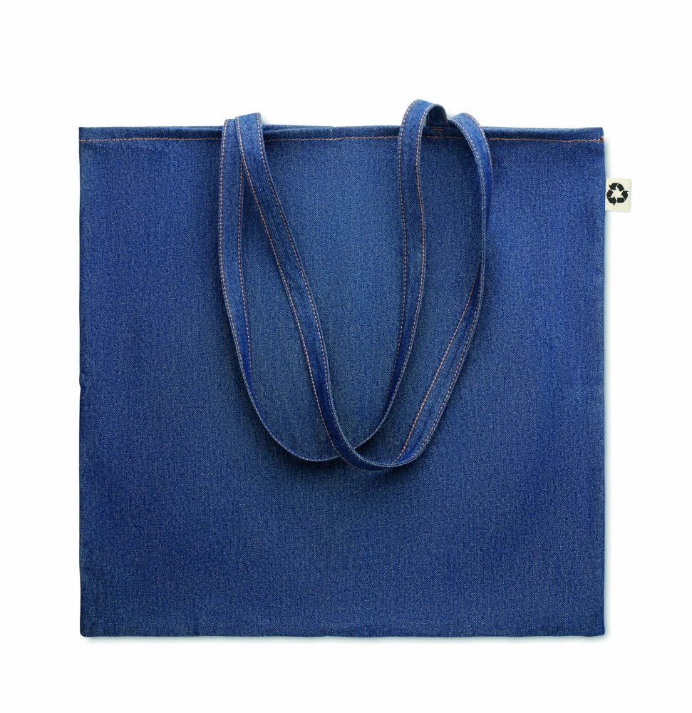 Logo trade promotional items picture of: Recycled denim shopping bag