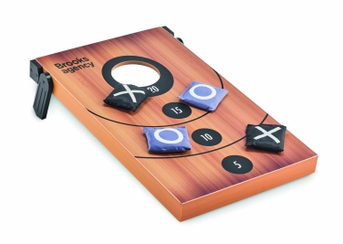 Logo trade promotional items picture of: Double sided MDF game set