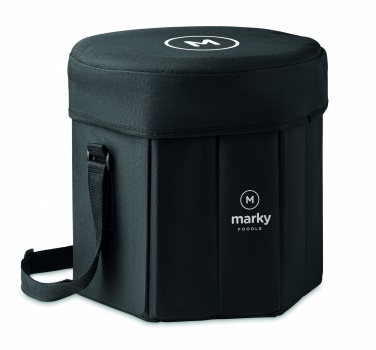 Logo trade promotional giveaway photo of: Foldable insulated stool/table