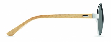 Logo trade promotional gifts picture of: Bamboo sunglasses in pouch TARTU