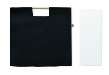 Logo trade promotional merchandise photo of: Organic shopping canvas bag