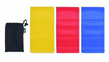 Logo trade promotional merchandise photo of: Set of 3 TPE fitness bands