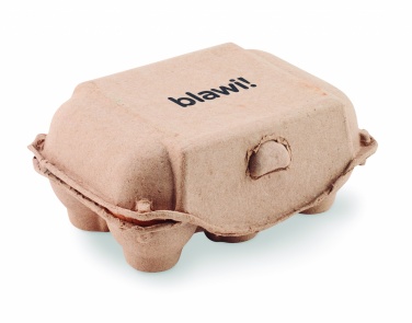 Logotrade promotional gift image of: 6 chalk eggs in box