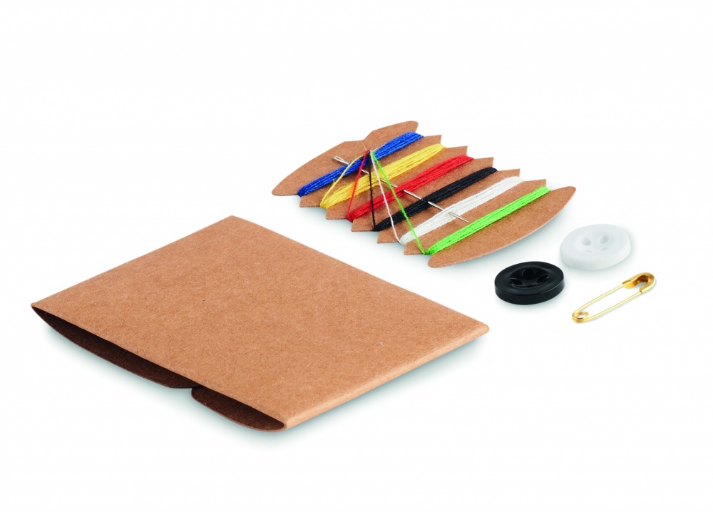 Logo trade promotional item photo of: Compact sewing kit