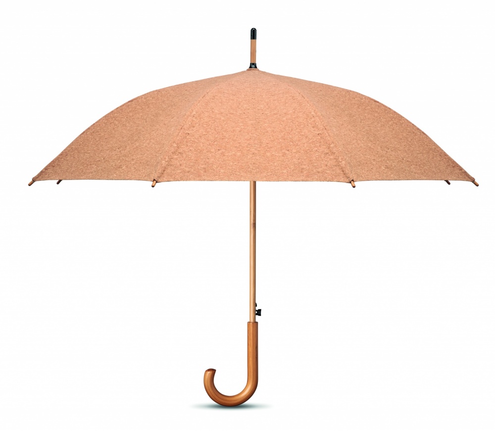 Logo trade promotional products picture of: 25 inch cork umbrella
