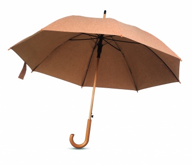 Logo trade promotional merchandise photo of: 25 inch cork umbrella