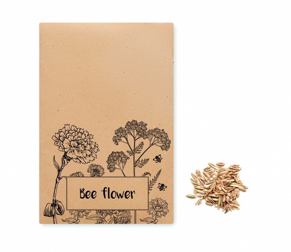 Logo trade promotional items picture of: Flowers mix seeds in envelope