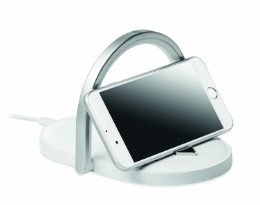 Logo trade business gifts image of: Light and wireless charger 10W