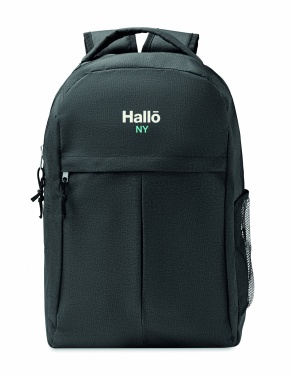 Logo trade advertising product photo of: 600D RPET 2 tone backpack
