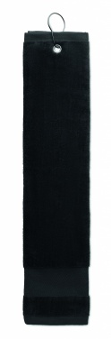 Logo trade promotional products image of: Cotton golf towel with hanger