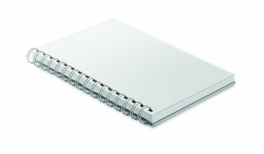 Logo trade corporate gifts image of: A5 RPET notebook recycled lined