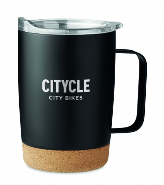 Logo trade promotional items image of: Double wall mug 300ml