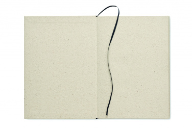 Logotrade corporate gift image of: A5 grass notebook 80 lined