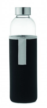 Logotrade promotional items photo of: Glass bottle in pouch 750ml