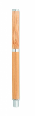 Logotrade promotional product picture of: Bamboo gel pen