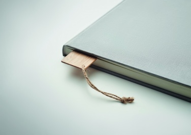 Logo trade promotional merchandise picture of: Bamboo bookmark