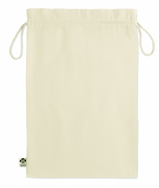 Logo trade promotional gift photo of: Large organic cotton gift bag