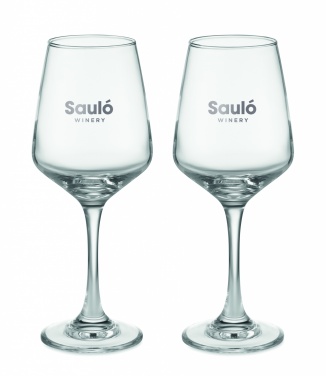 Logotrade promotional items photo of: Set of 2 wine glasses