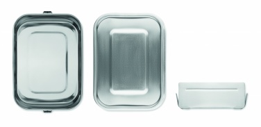 Logo trade promotional products image of: Stainless steel lunch box