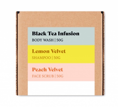 Logo trade advertising products picture of: Vegan Gift travel set