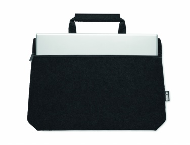 Logo trade promotional item photo of: RPET felt zippered laptop bag