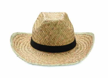 Logotrade promotional gift image of: Natural straw cowboy hat