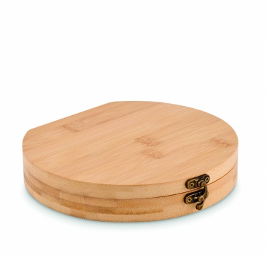 Logotrade promotional merchandise picture of: 15 piece tool set bamboo case