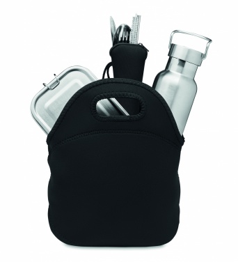 Logotrade promotional giveaway picture of: Lunch set in stainless steel