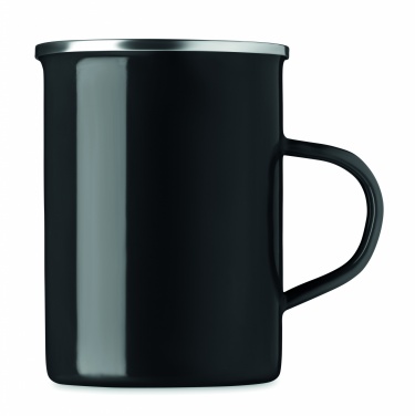Logo trade promotional products picture of: Metal mug with enamel layer