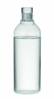 Logo trade promotional giveaways image of: Borosilicate bottle 1L