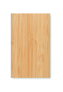 Logotrade advertising products photo of: 4000 mAh Bamboo power bank