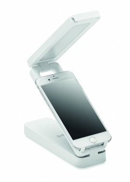Logotrade promotional product image of: Lamp and wireless charger 10W
