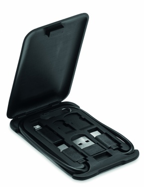 Logotrade promotional gifts photo of: 3 in 1 Cable with phone stand