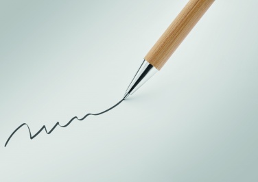Logotrade promotional item picture of: Bamboo twist type ball pen