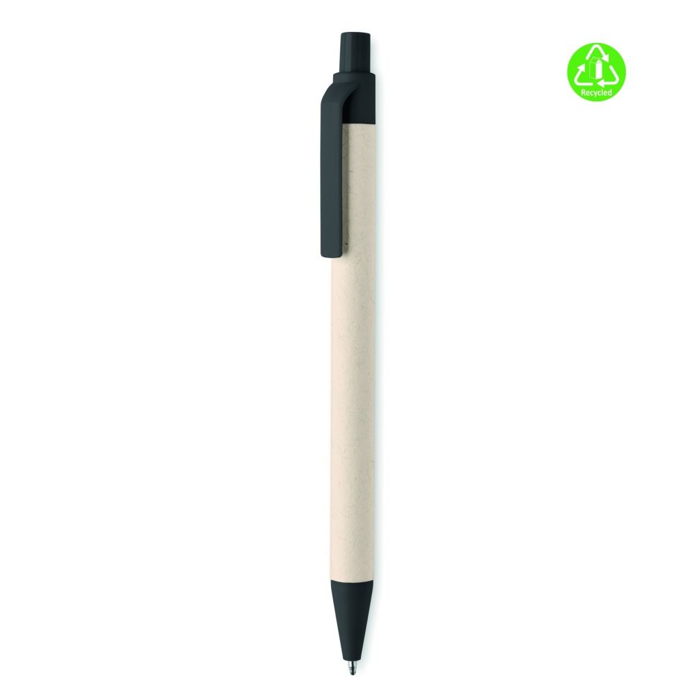 Logo trade promotional items image of: Milk carton paper ball pen
