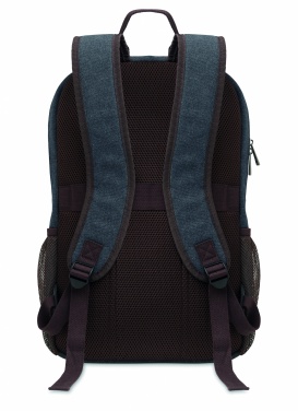 Logo trade promotional gifts image of: Laptop backpack in canvas
