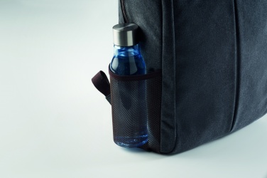 Logo trade promotional giveaways image of: Laptop backpack in canvas