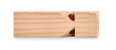 Logo trade corporate gifts image of: Wooden train whistle