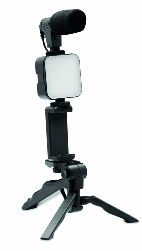 Logo trade advertising products picture of: Smartphone video kit