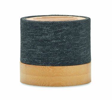 Logotrade advertising product image of: Bamboo RPET wireless speaker
