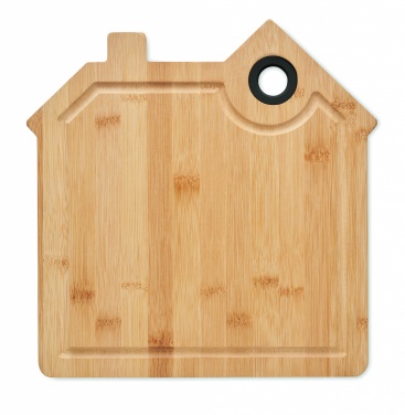 Logo trade promotional items picture of: Bamboo house cutting board
