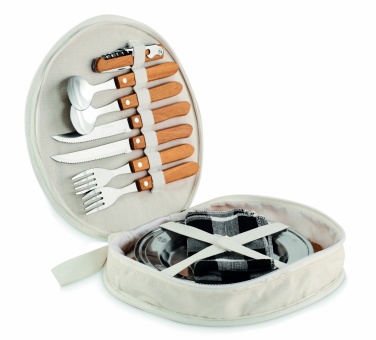 Logotrade advertising products photo of: Picnic 2 person set in pouch