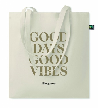 Logo trade promotional gifts picture of: Shopping bag Fairtrade