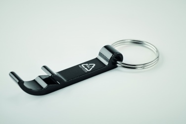 Logo trade advertising products image of: Recycled aluminium key ring Nokia