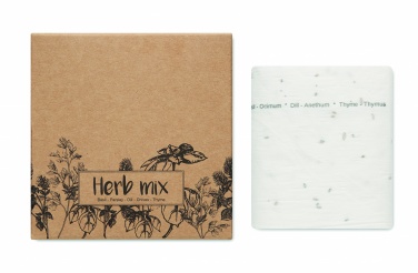 Logotrade promotional giveaway image of: Herb seeds tape 3 meter